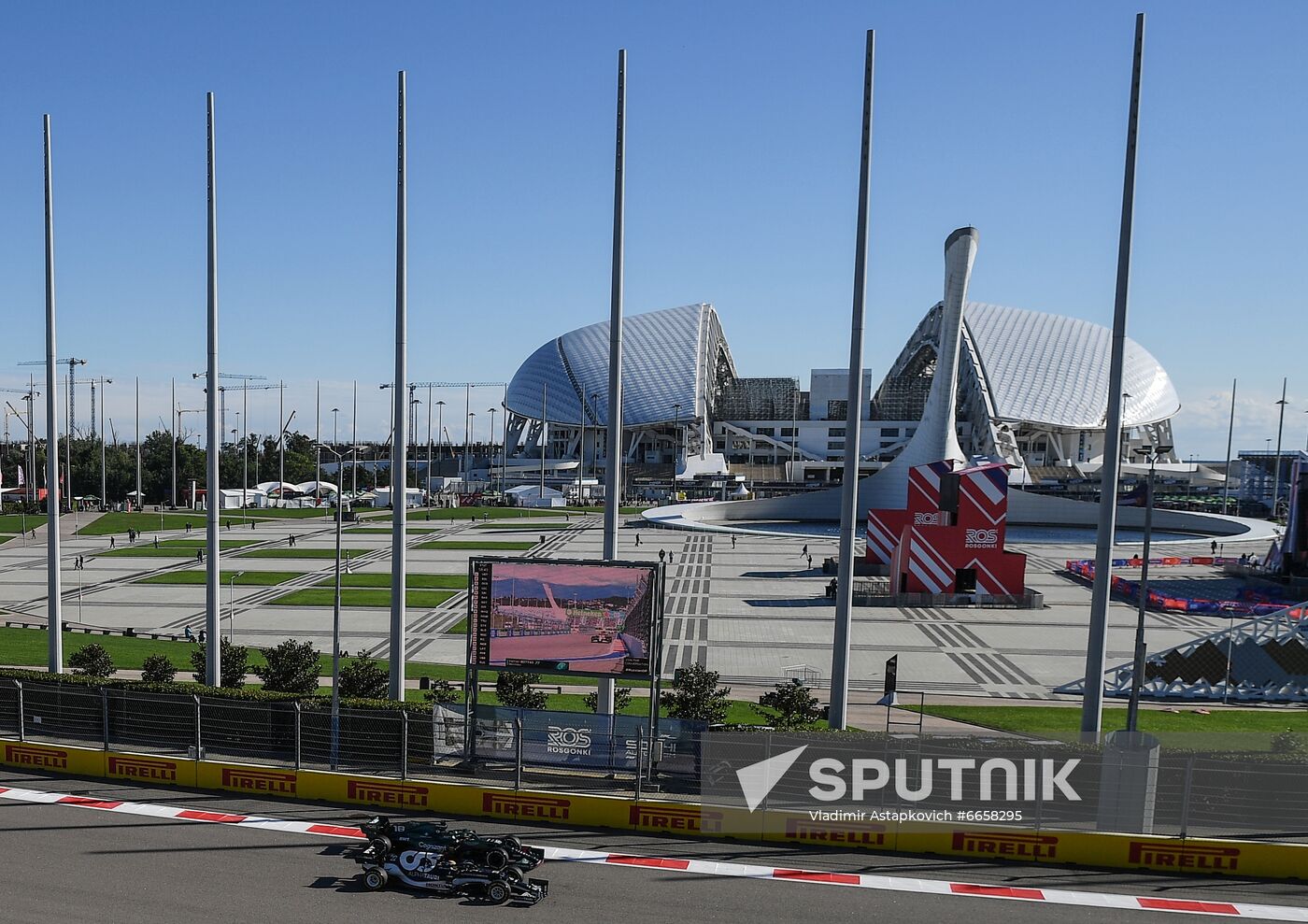 Russia Motor Sport Formula 1 Second Free Practice
