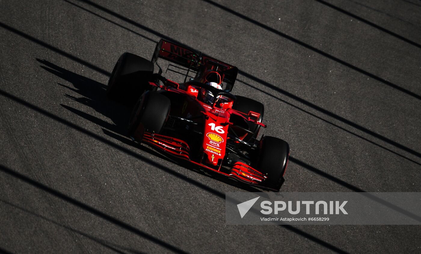 Russia Motor Sport Formula 1 Second Free Practice