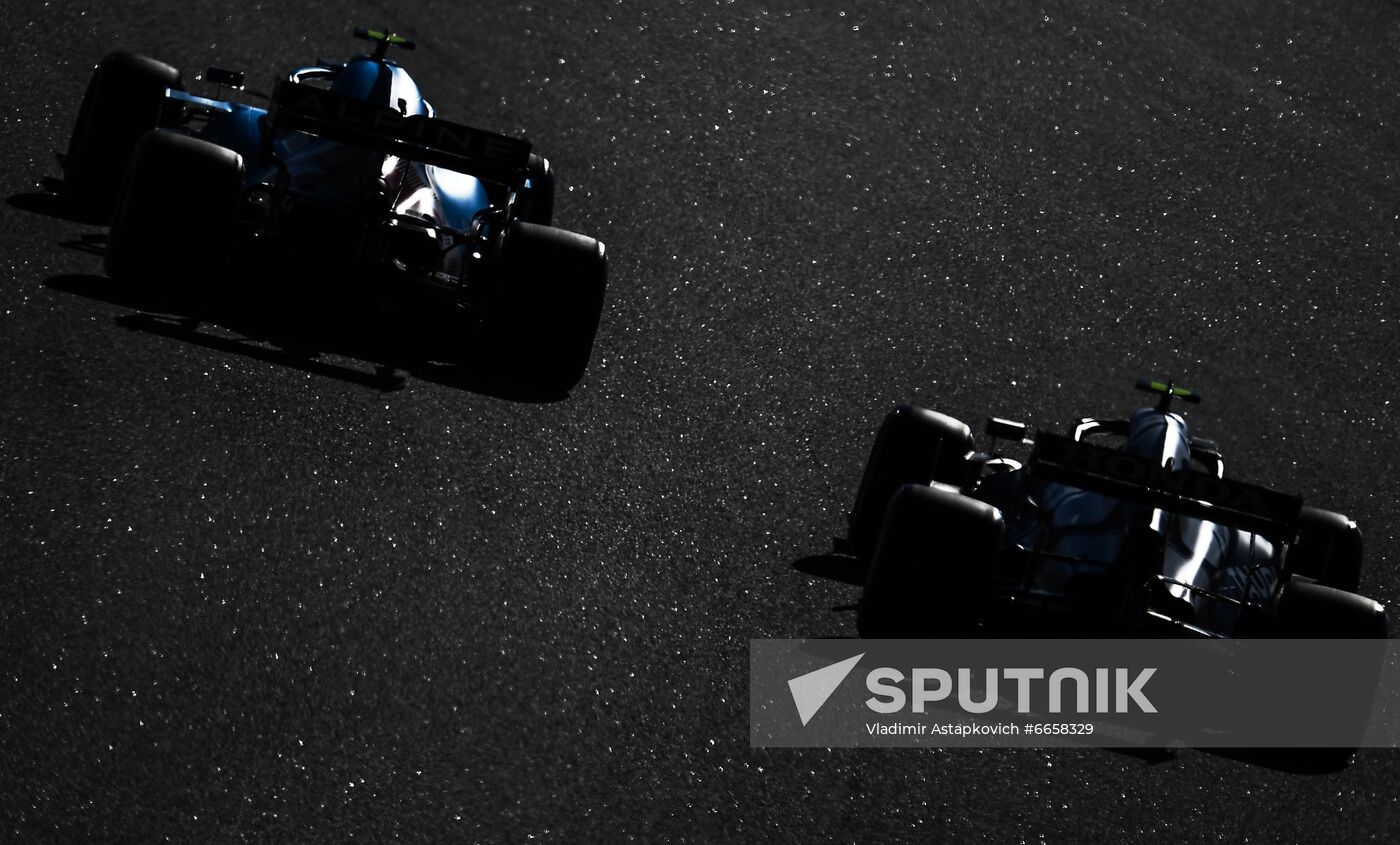 Russia Motor Sport Formula 1 Second Free Practice