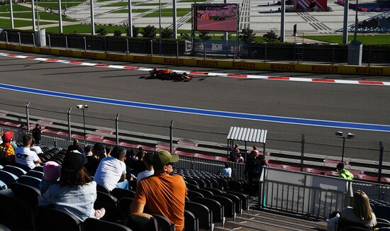 Russia Motor Sport Formula 1 Second Free Practice