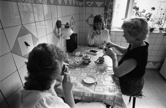 Visually impaired person Natalia Davydova