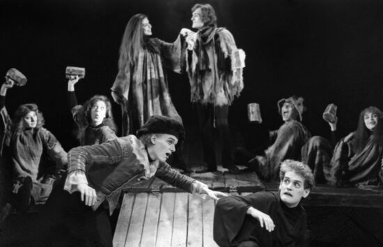 Episode from rock ballad Francois Villon