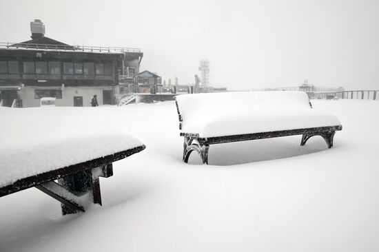 Russia Snowfall