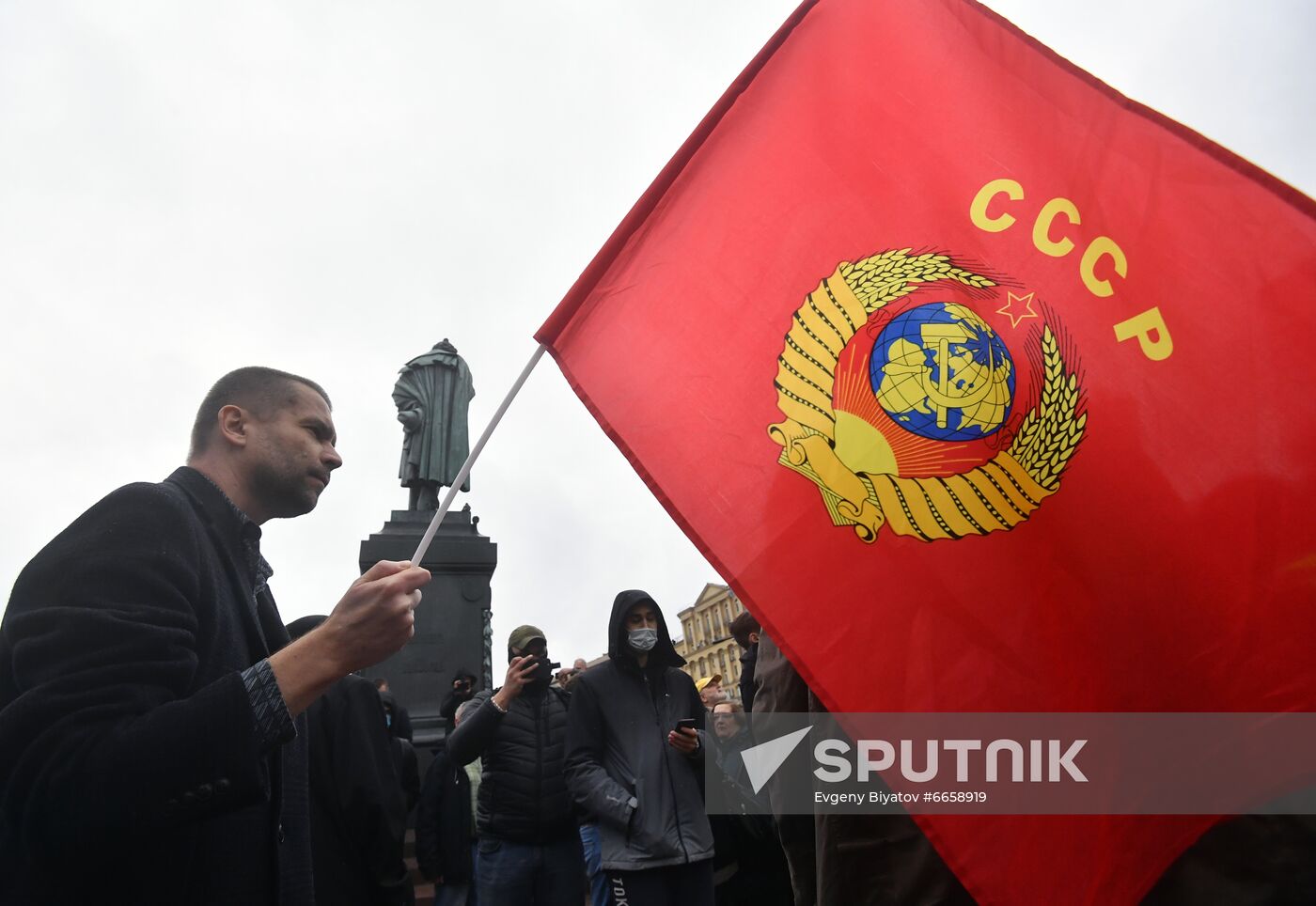 Russia Parliamentary Election Results Protest