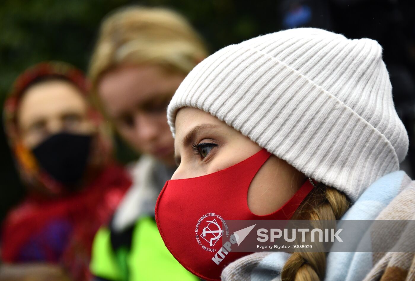 Russia Parliamentary Election Results Protest
