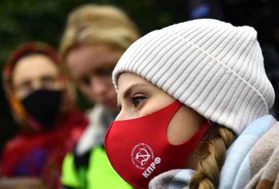 Russia Parliamentary Election Results Protest