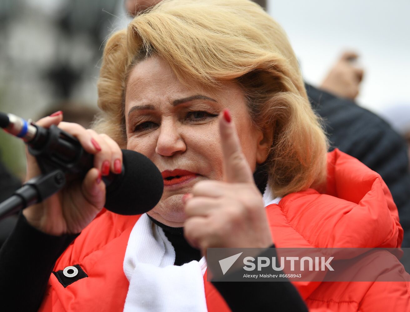 Russia Parliamentary Election Results Protest