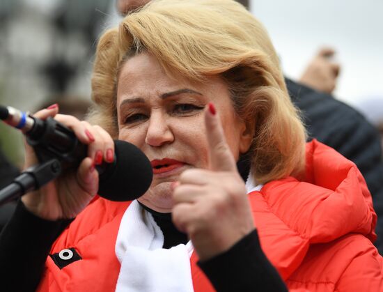 Russia Parliamentary Election Results Protest