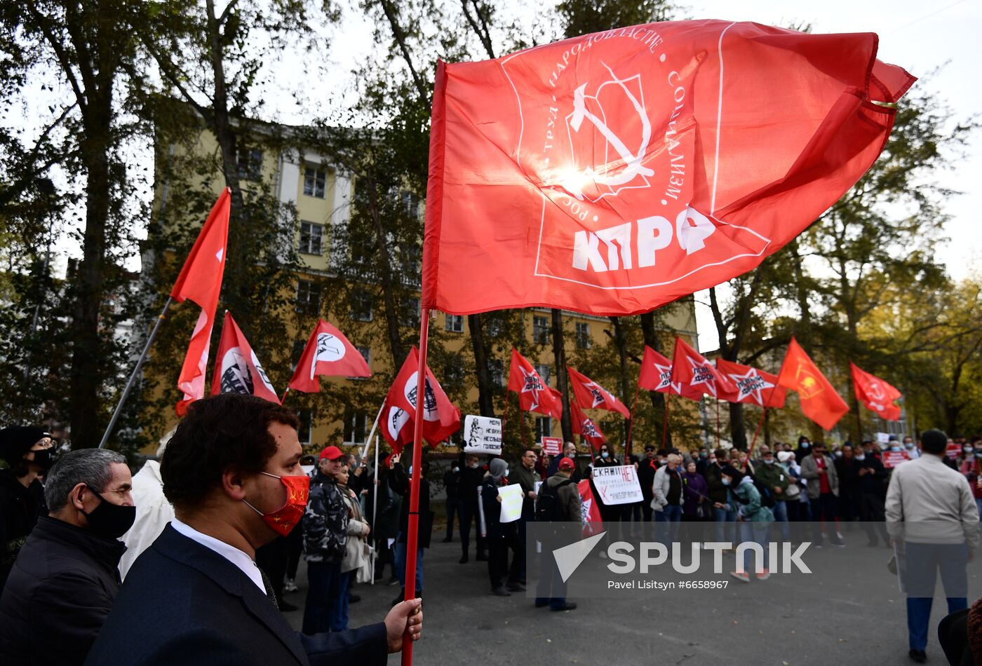 Russia Parliamentary Election Results Protest