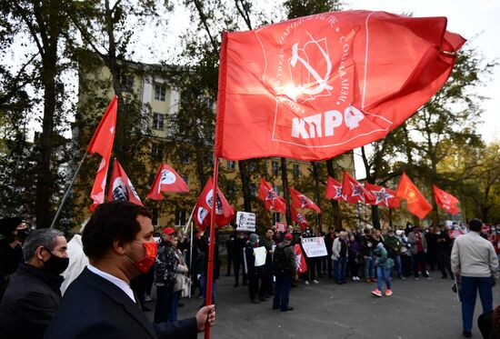 Russia Parliamentary Election Results Protest