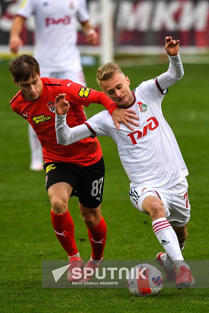 Russia Soccer Premier-League Khimki - Lokomotiv