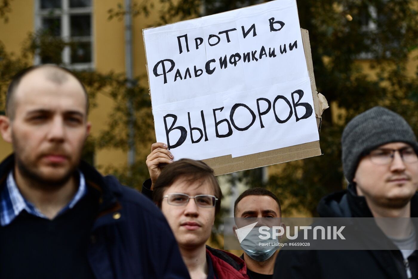 Russia Parliamentary Election Results Protest