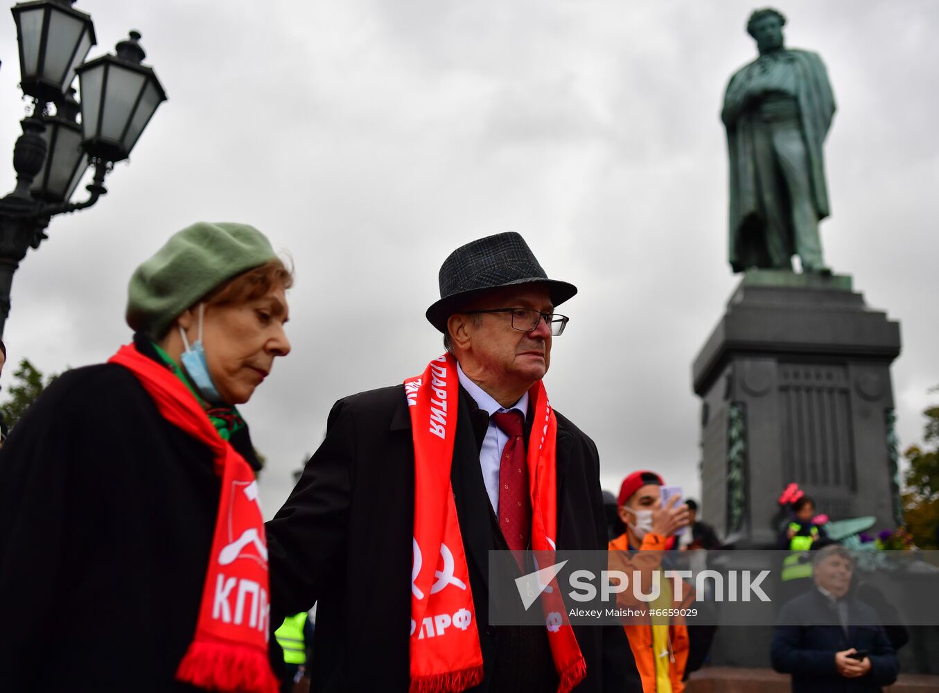 Russia Parliamentary Election Results Protest