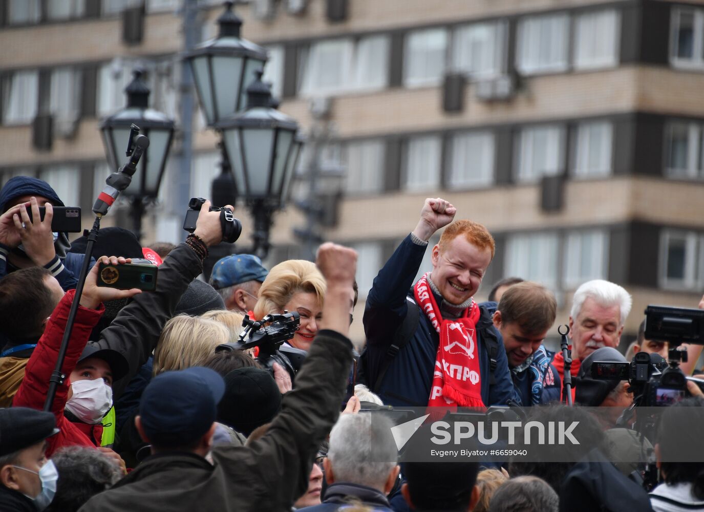 Russia Parliamentary Election Results Protest