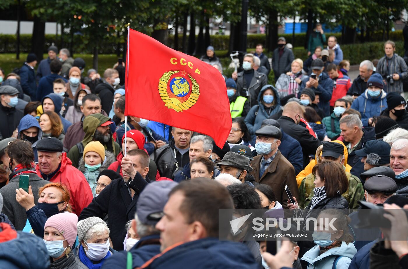 Russia Parliamentary Election Results Protest