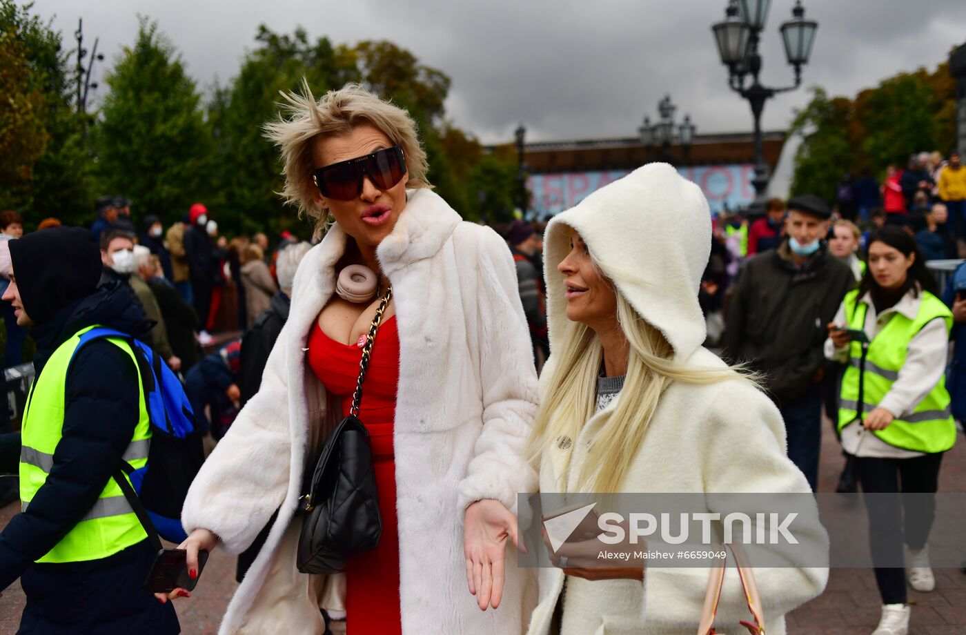 Russia Parliamentary Election Results Protest