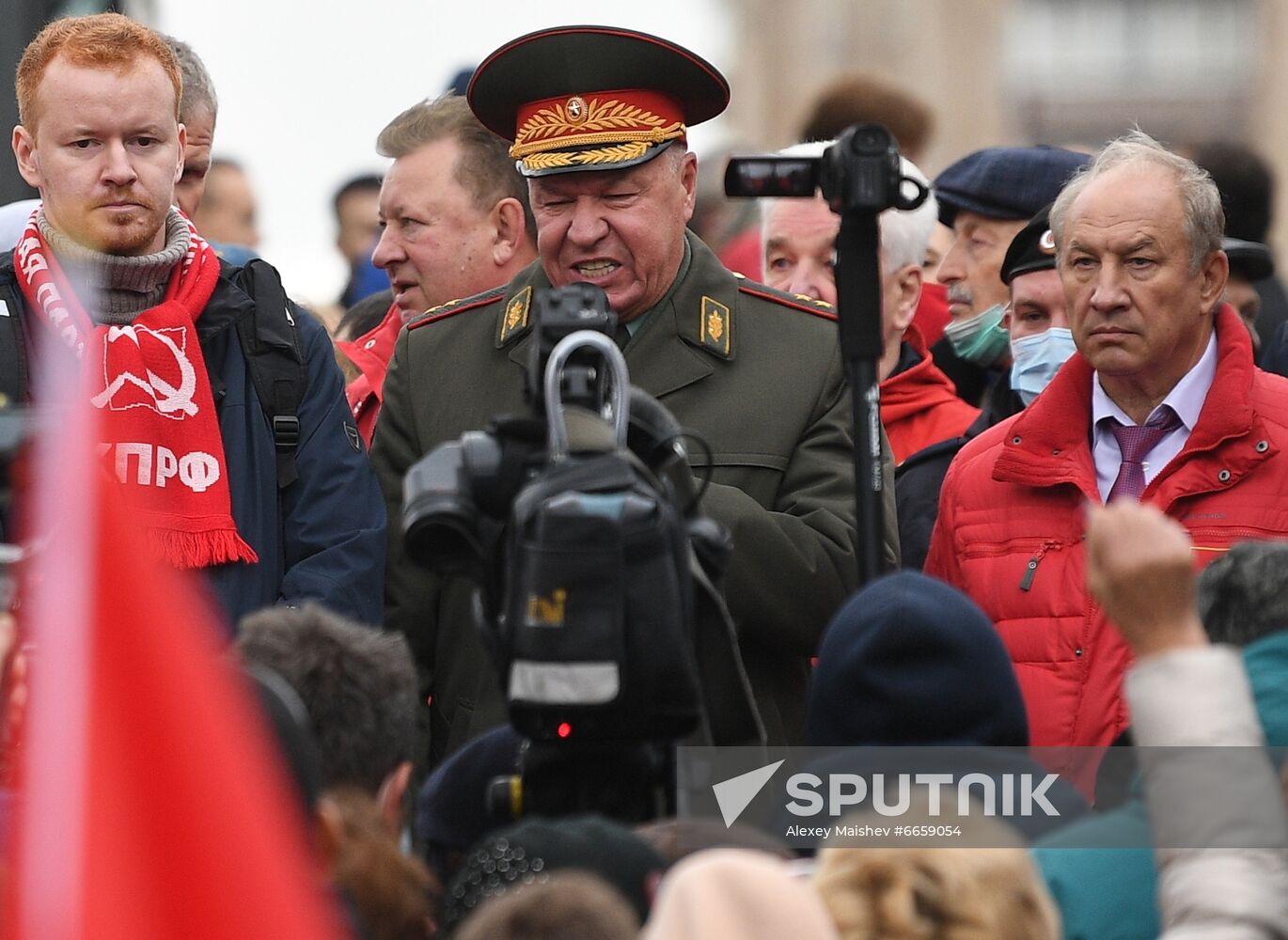 Russia Parliamentary Election Results Protest