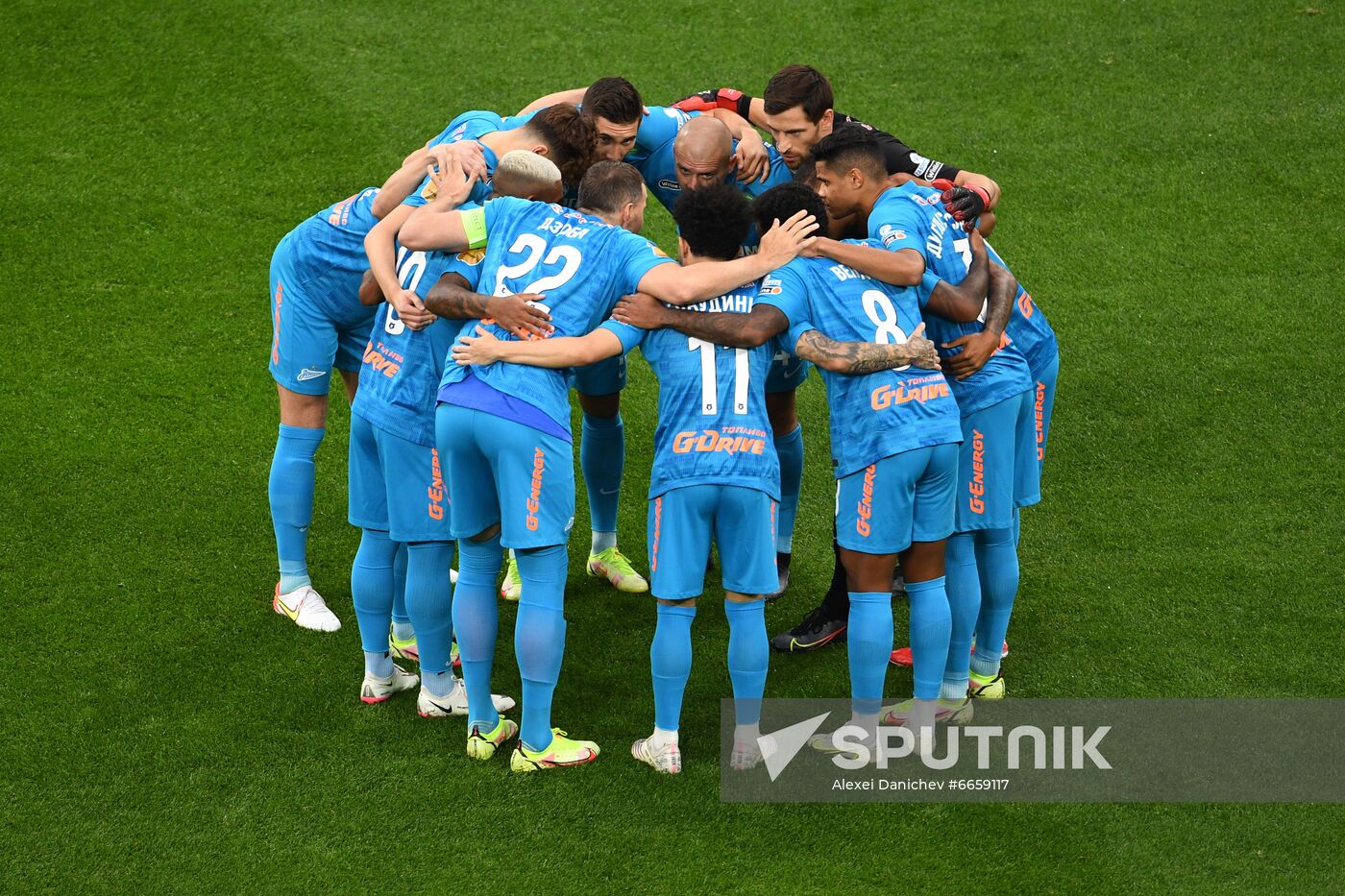 Russia Soccer Premier-League Zenit - Krylia Sovetov