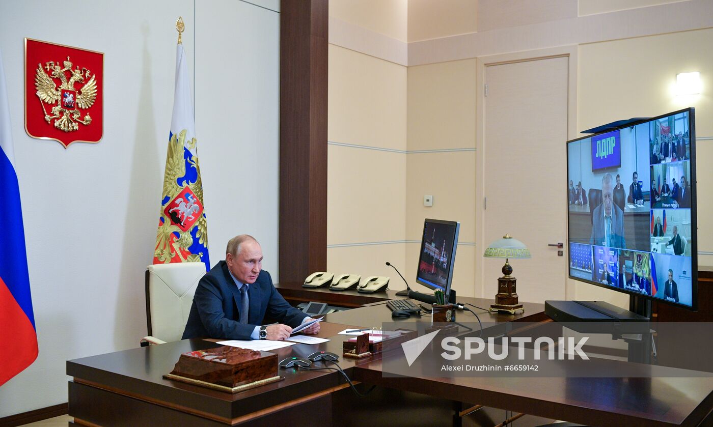 Russia Putin Political Parties Leadership