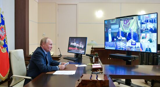 Russia Putin Political Parties Leadership