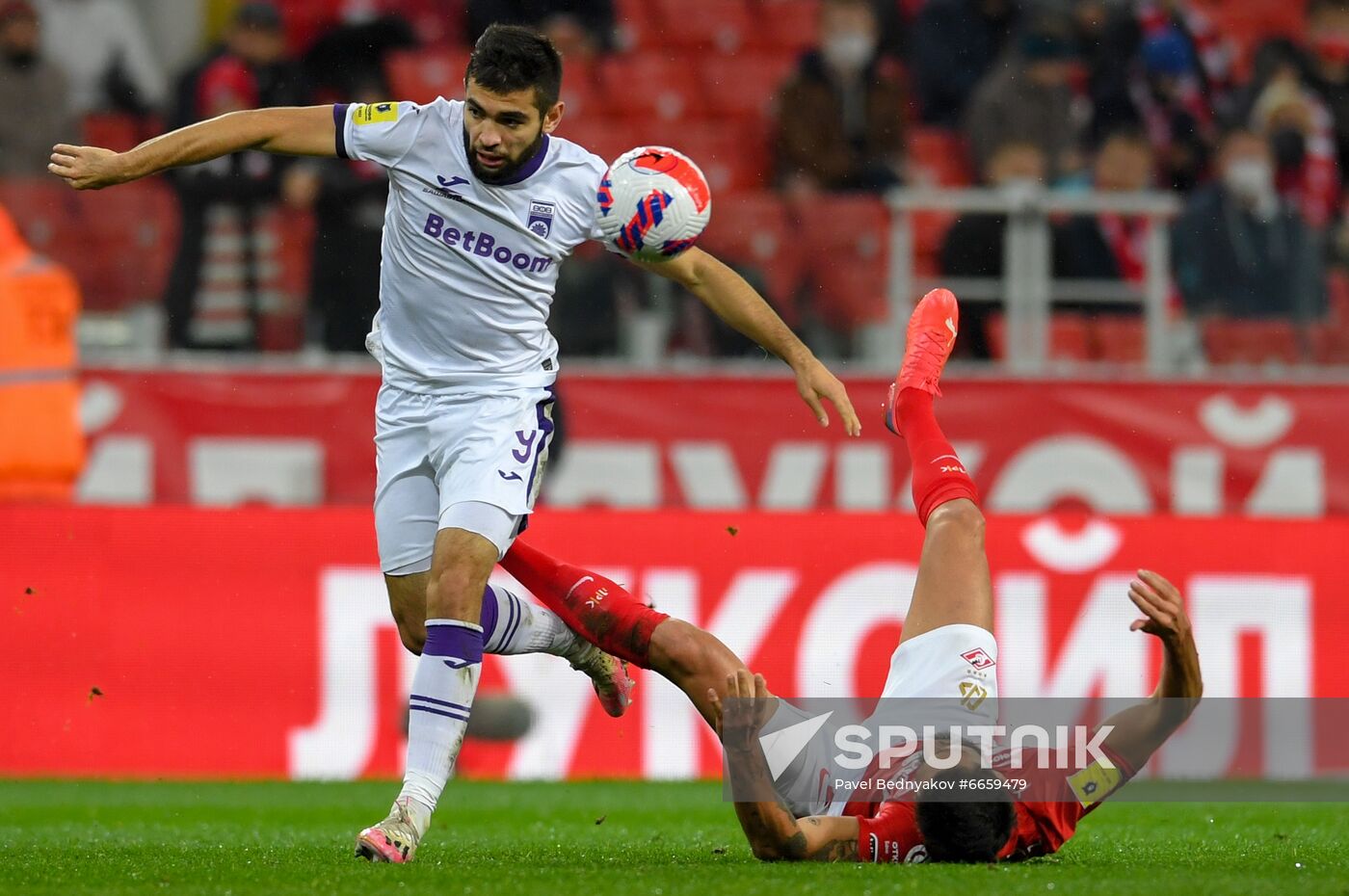 Russia Soccer Premier-League Spartak - Ufa