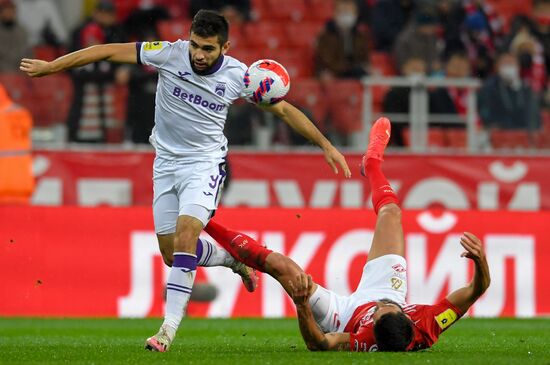 Russia Soccer Premier-League Spartak - Ufa