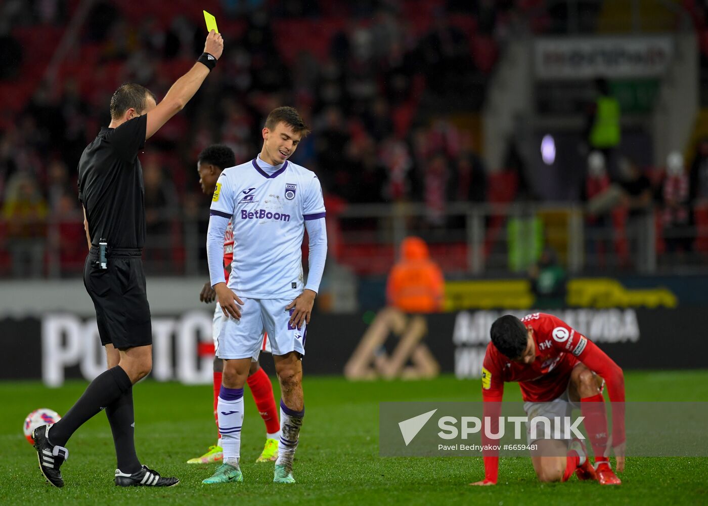 Russia Soccer Premier-League Spartak - Ufa