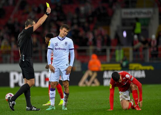 Russia Soccer Premier-League Spartak - Ufa