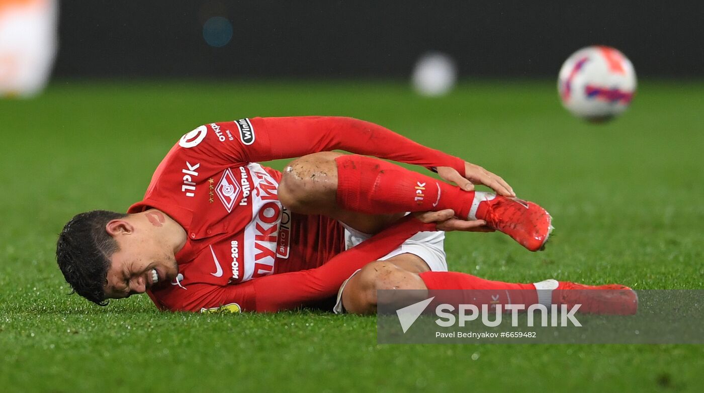 Russia Soccer Premier-League Spartak - Ufa