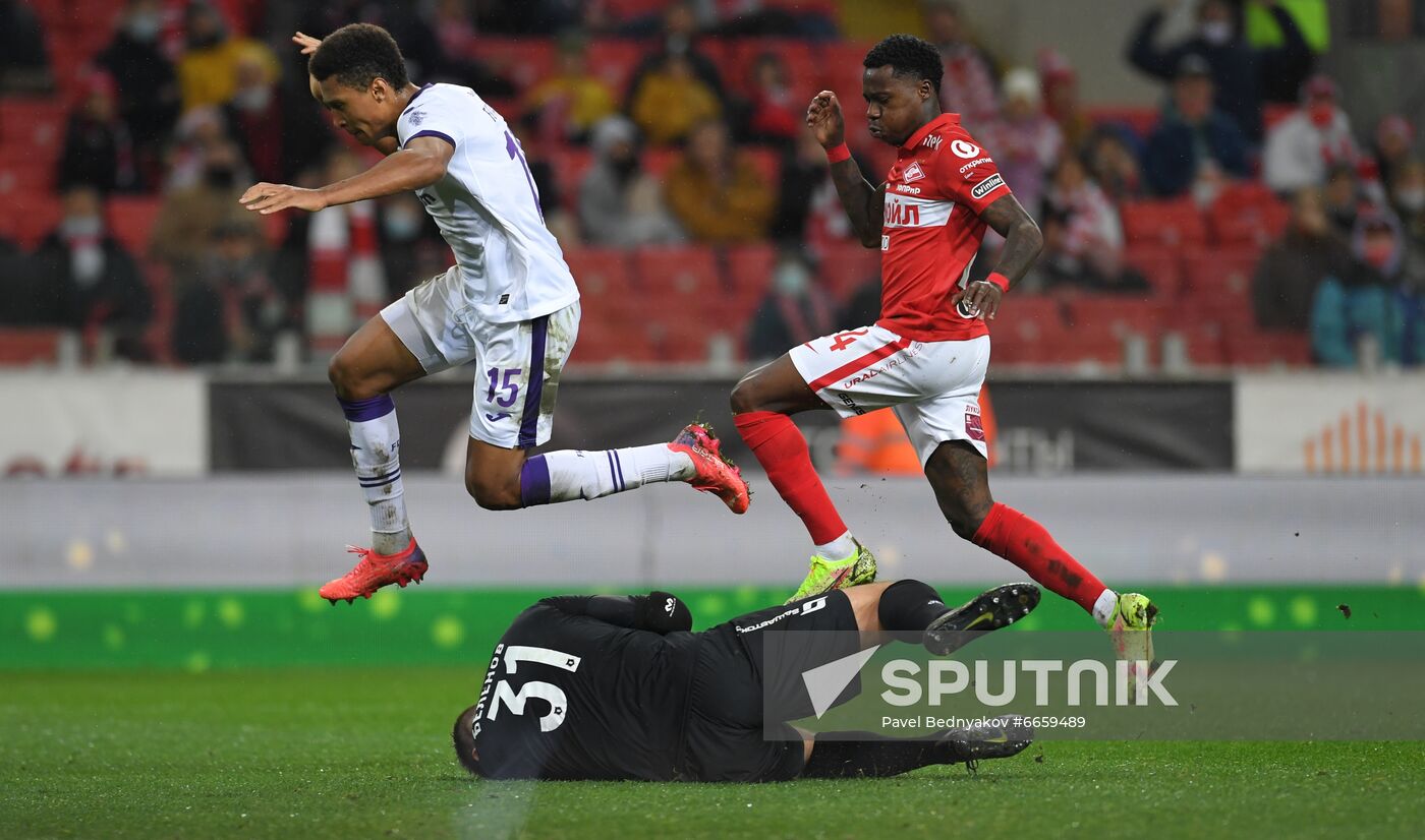 Russia Soccer Premier-League Spartak - Ufa