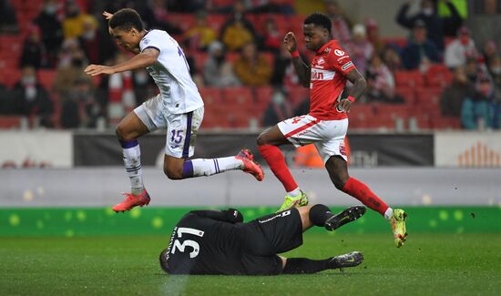 Russia Soccer Premier-League Spartak - Ufa