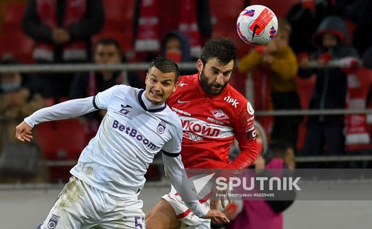 Russia Soccer Premier-League Spartak - Ufa