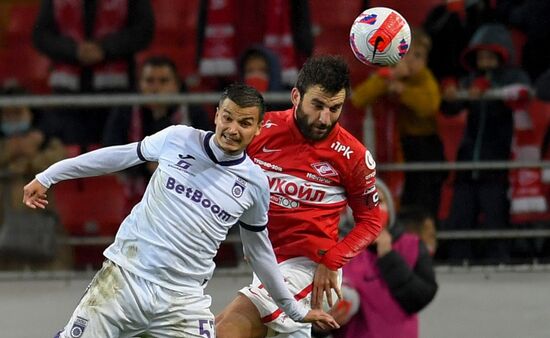 Russia Soccer Premier-League Spartak - Ufa