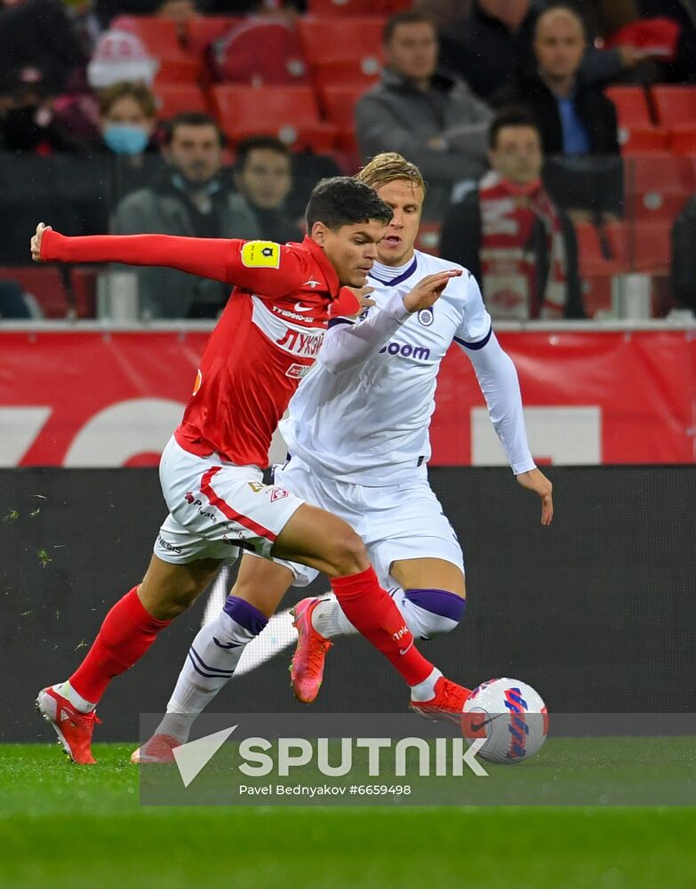 Russia Soccer Premier-League Spartak - Ufa