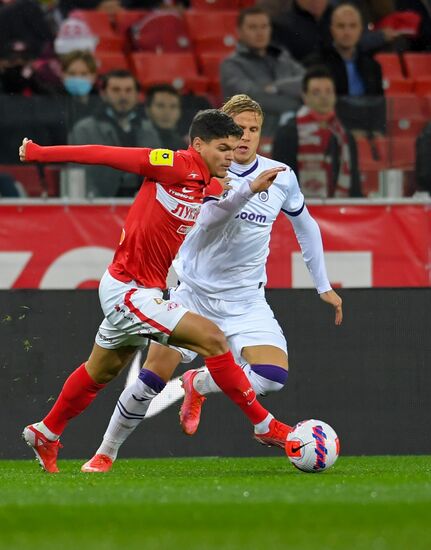 Russia Soccer Premier-League Spartak - Ufa