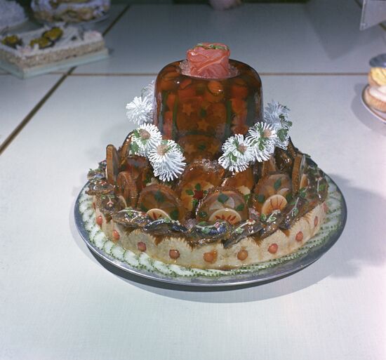 Russian cuisine dishes