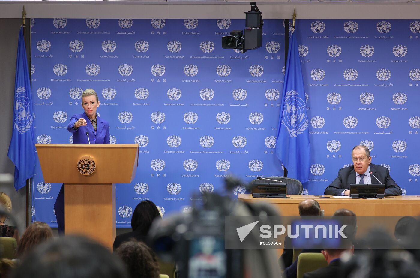 US UN Russia Lavrov News Conference