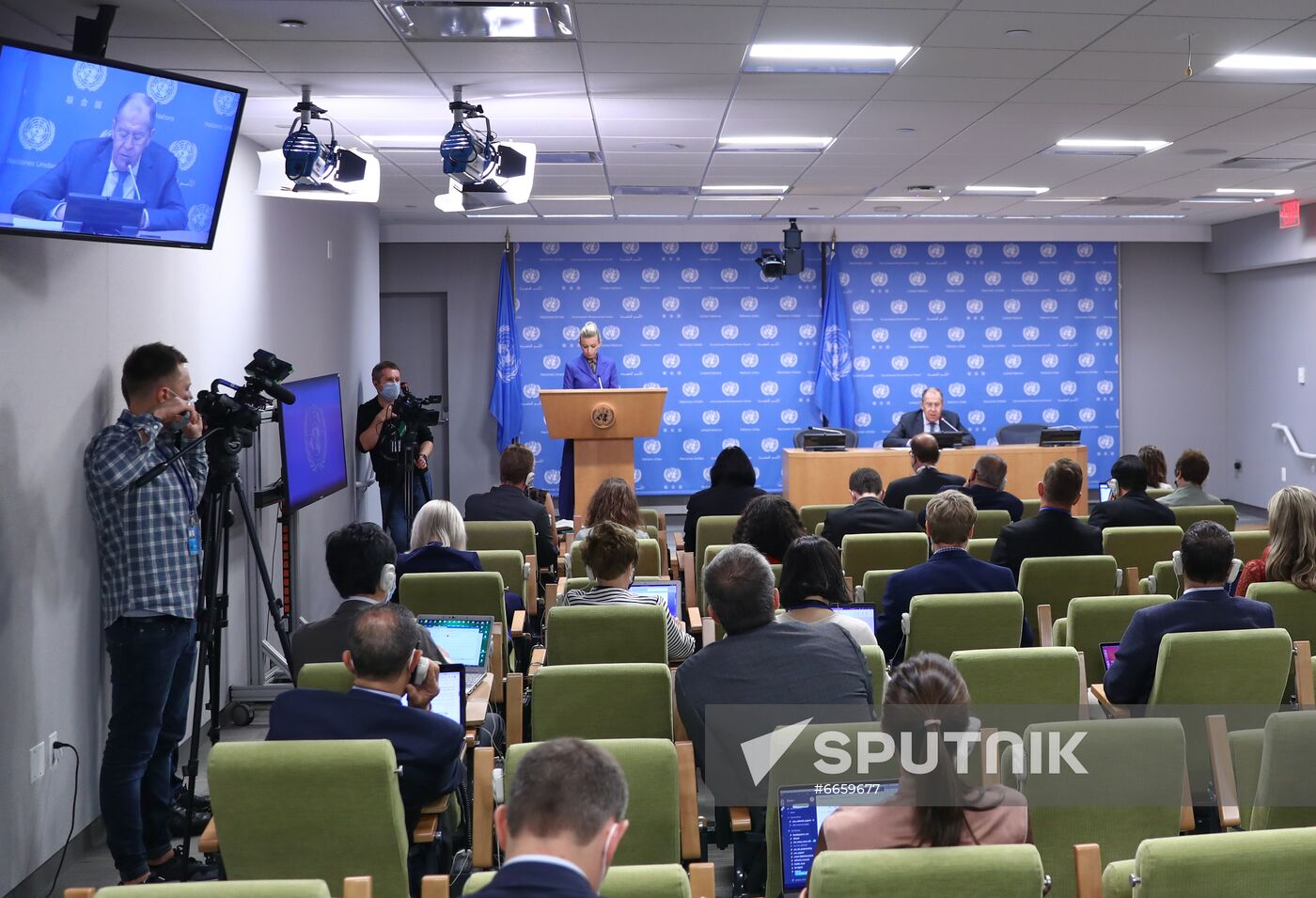 US UN Russia Lavrov News Conference
