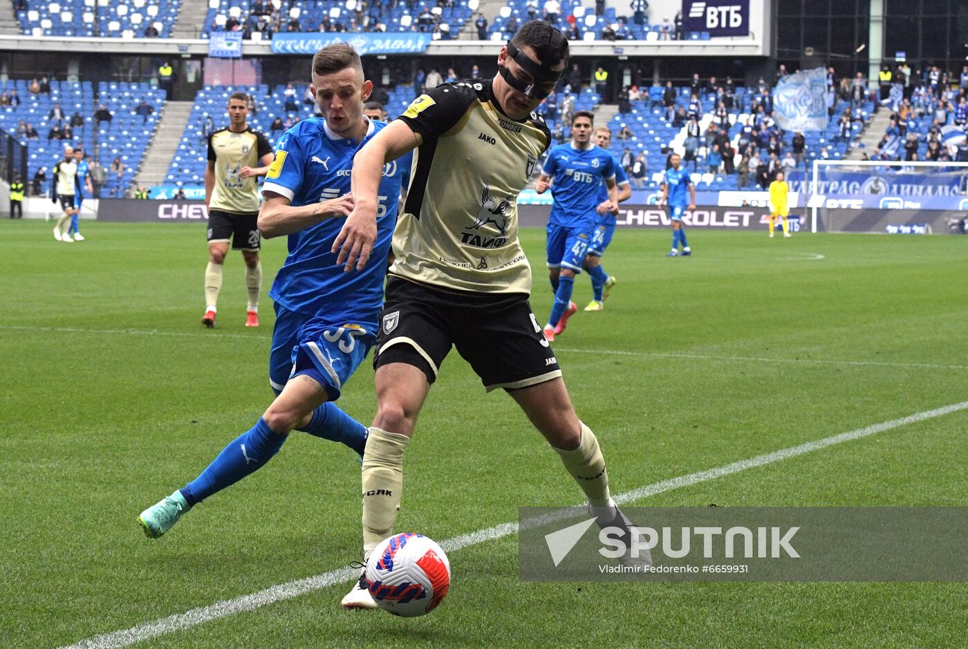 Russia Soccer Premier-League Dynamo - Rubin