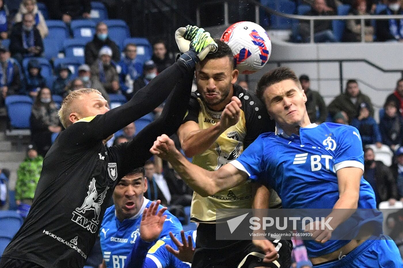 Russia Soccer Premier-League Dynamo - Rubin