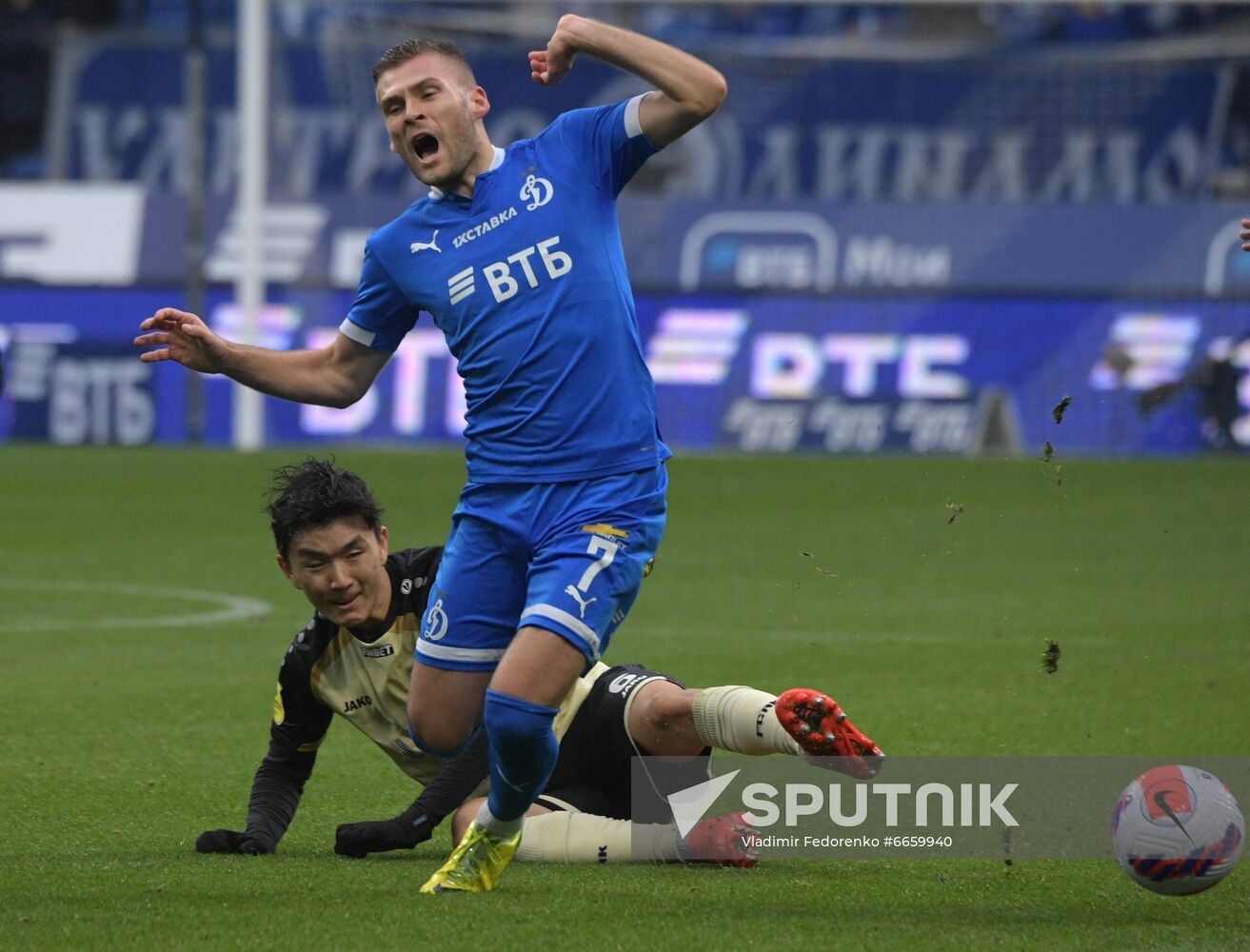 Russia Soccer Premier-League Dynamo - Rubin