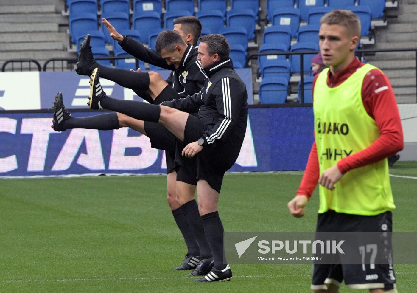 Russia Soccer Premier-League Dynamo - Rubin