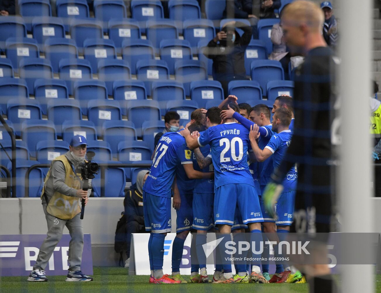 Russia Soccer Premier-League Dynamo - Rubin