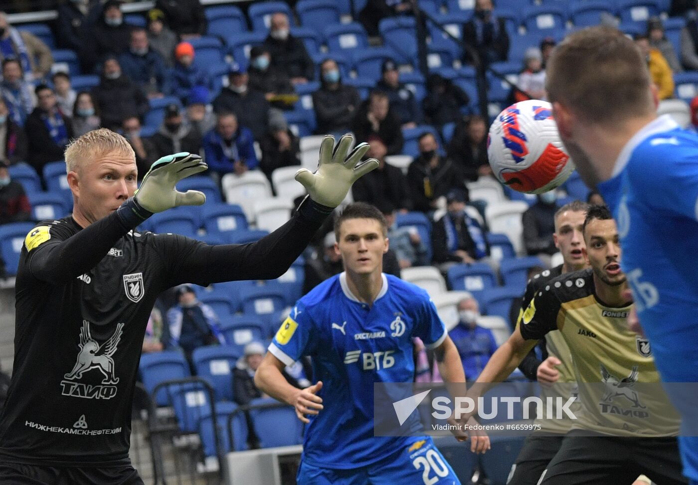 Russia Soccer Premier-League Dynamo - Rubin