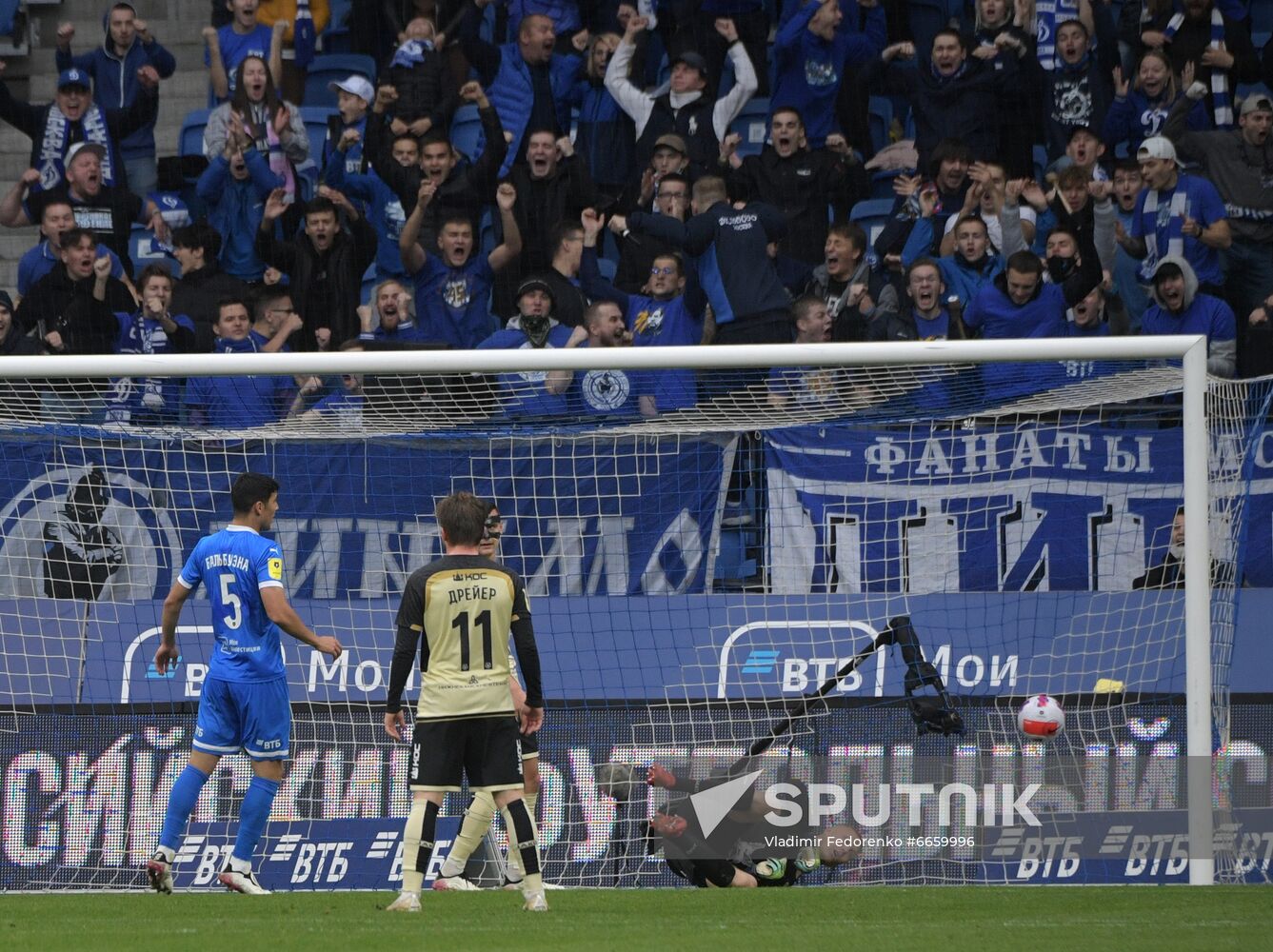 Russia Soccer Premier-League Dynamo - Rubin