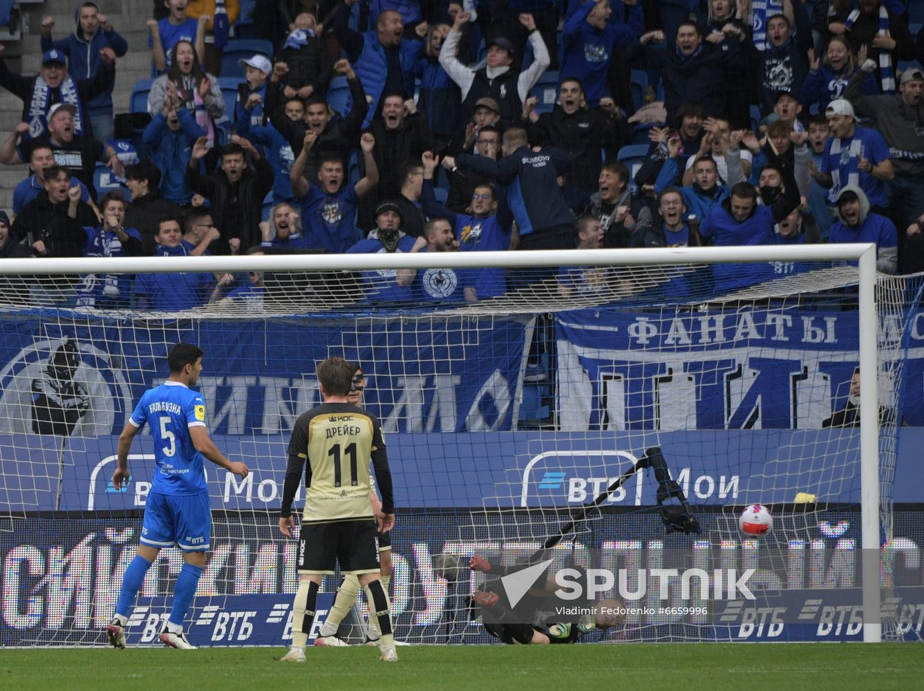 Russia Soccer Premier-League Dynamo - Rubin