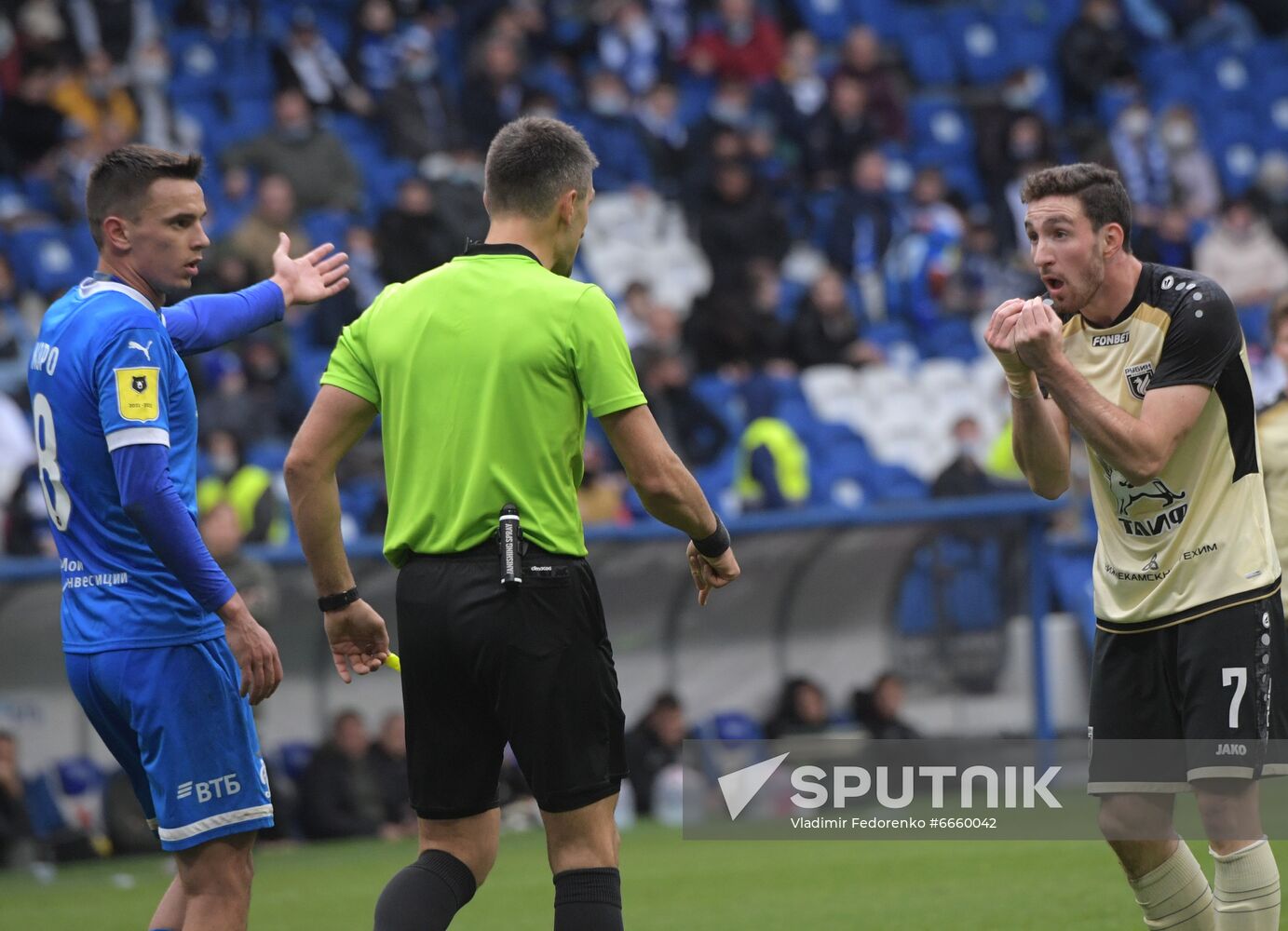 Russia Soccer Premier-League Dynamo - Rubin