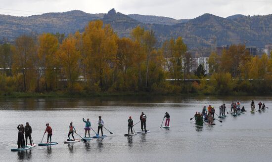 Russia SUP Surfing