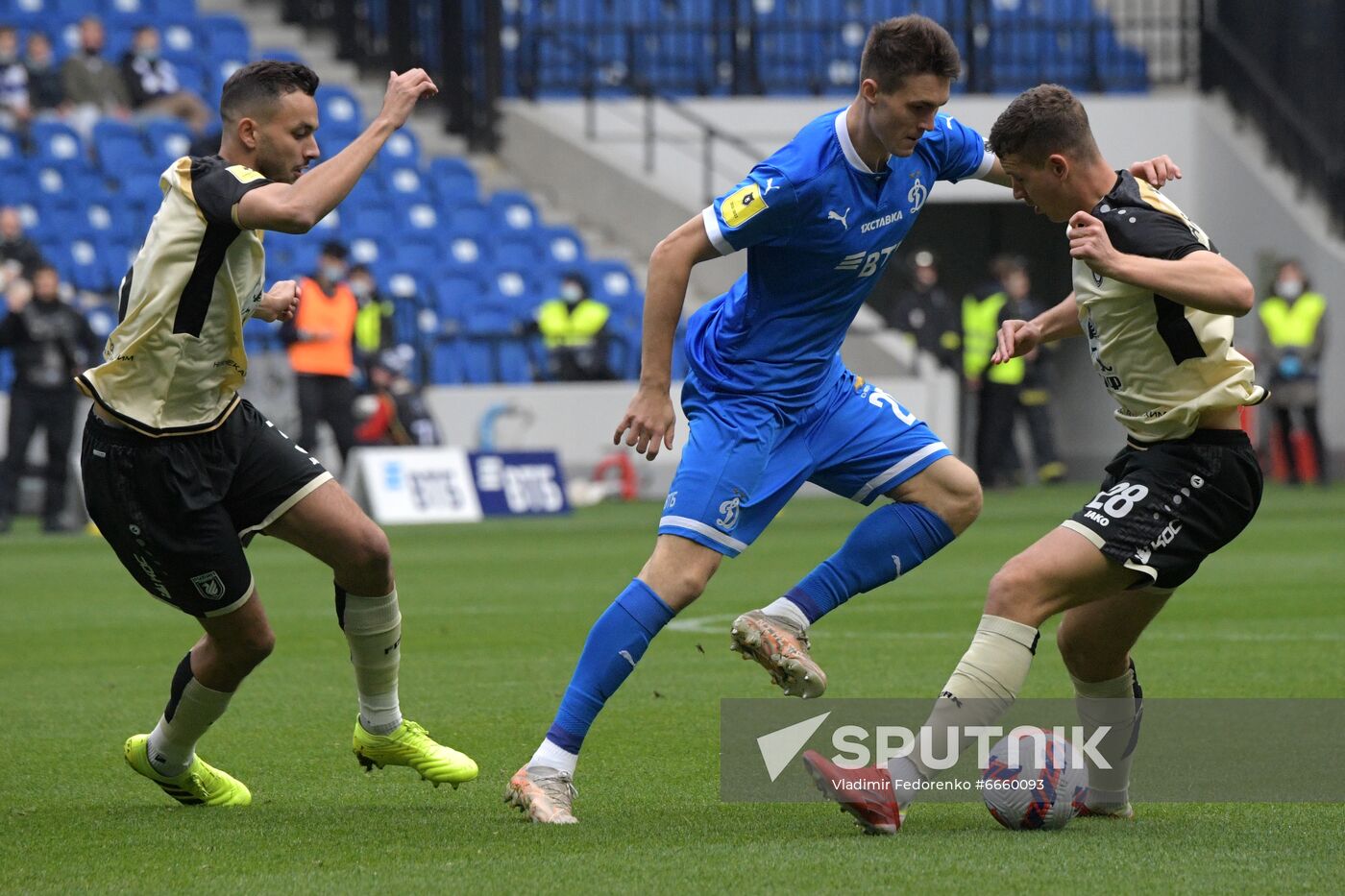 Russia Soccer Premier-League Dynamo - Rubin