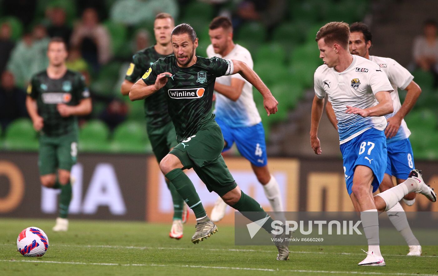 Russia Soccer Premier-League Krasnodar - Sochi